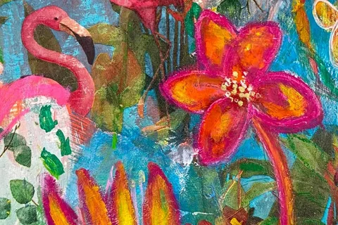 Art Workshop - Mixed Media & Collage 