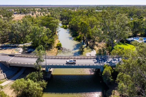 View of Mungindi