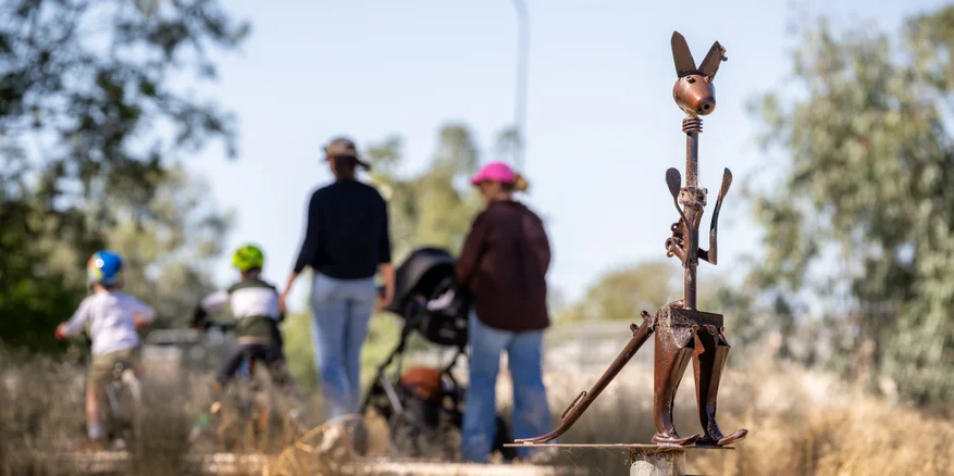 Mungindi Sculpture Trail