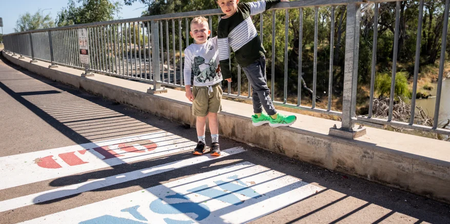 Mungindi Border Marker