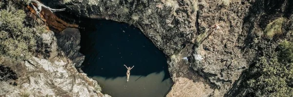 View of Wandering Waa Gorge
