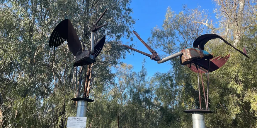 Mungindi Sculpture Trail