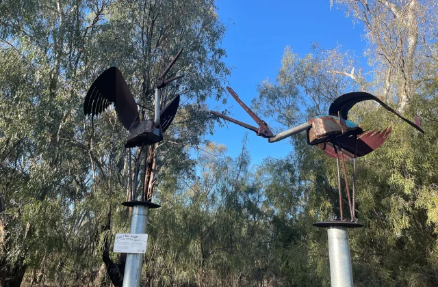 Mungindi Sculpture Trail