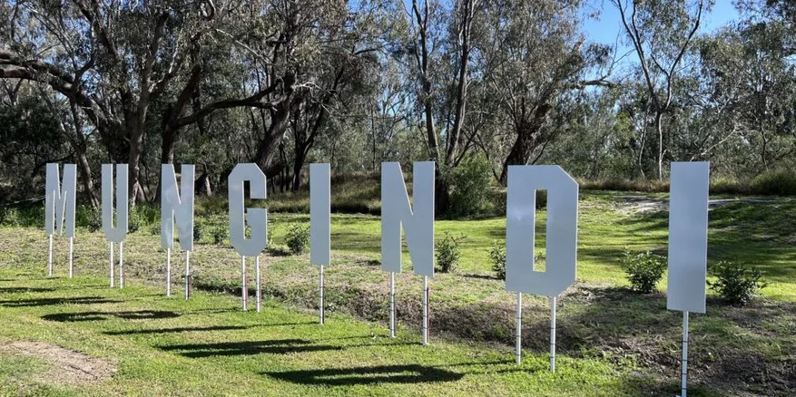 Mungindi Border Marker